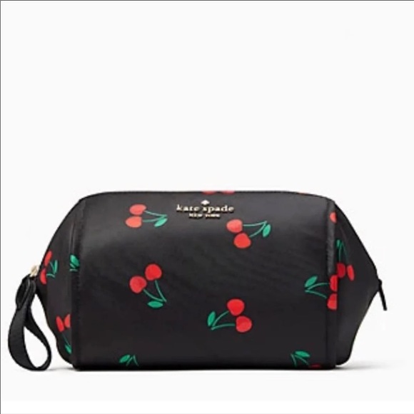 kate spade Handbags - Kate Spade chelsea medium cherry makeup bag